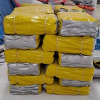 Tissu de bâche tissé 100 % PE, 250 g/m², lourd, uni, le plus vendu, traité anti-UV, résistant aux déchirures, imperméable, densité personnalisable
