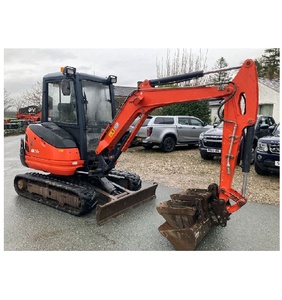 รถขุดไฮดรอลิกขนาดเล็ก Kubota KX71-3 แบบยืดหยุ่นได้ ใช้เครื่องยนต์ดีเซล สำหรับงานก่อสร้าง จัดสวน และงานเกษตร - Product Image 4