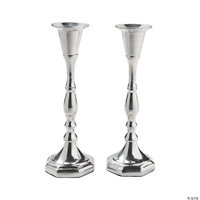 Nouveau design de bougeoir en métal pour les mariages en plein air et de noël décoratif de haute qualité plaqué argent forme ronde pour les hôtels
