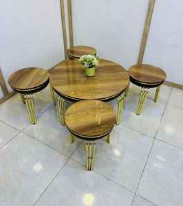 Modern Convertible Simple Style Metal Coffee <b>Table</b> <b>Stainless</b> <b>Steel</b> Home Furniture Living Room Bedroom Home Office Workshop Home - Product Image 5