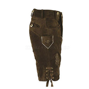 Diseña tu propio logotipo Pantalones cortos bávaros Pantalones cortos de cuero bávaro transpirables de secado rápido Pantalones cortos de cuero bávaro más vendidos - Product Image 2