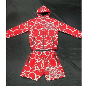 Survêtement Sublimé Unisexe Sur Mesure Vêtements de Sport de Qualité Supérieure Ensemble de Short de Course Nouvel Ensemble de Short de Jogging Vente à Chaud - Product Image 2