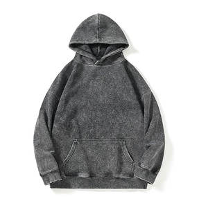 Sweat à capuche oversize pour homme, coupe ample, streetwear, pull en molleton doux, sweat à capuche décontracté, vêtement de tous les jours, hiver, automne, haut de détente - Product Image 2