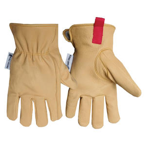 Pakistán hizo cómodos guantes de conductor de cuero transpirable a la moda para deportes de invierno y uso diario estilo liso - Product Image 2