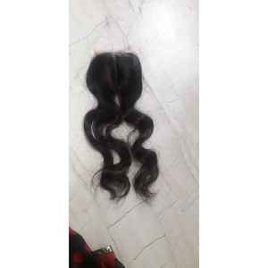 Fermetures de cheveux Remy ondulés élégants pour des améliorations de cheveux Perruques de haute qualité - Product Image 5