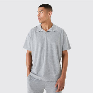 Camiseta de Verano 2025, Último Diseño, Ligera, Holgada, de Poliéster/Algodón, Estampada, Antiarrugas, Talla Grande, Transpirable, para Hombre - Product Image 1