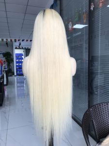 Tốt Nhất Bán Buôn 613 HD 360 Đầy Đủ Ren Tóc Giả Tóc Con Người Tóc Vàng 613 Phụ Nữ Tóc Giả Dài Ấn Độ 13X4 13X6 Đầy Đủ Ren 1 Mảnh Thụy Sĩ Ren - Product Image 4