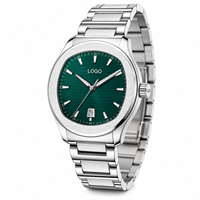 Montre pour femme OEM de haute qualité, design simple, boîtier en acier inoxydable 316L, design blanc, mouvement à quartz japonais, marque personnalisable, 197