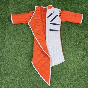 Personnalisable Médiéval Gambeson Manteau Lourd Matelassé Épais Coton Rembourré Armure pour Reconstitutions Cosplay Unisexe Vintage Fini - Product Image 2