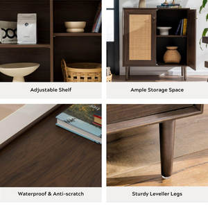 Antique Luxury Theda Accent Cabinet Handmade Solid Wood Living Room <b>Furniture</b> <b>for</b> <b>Home</b> <b>Bar</b> Dining Living Room Use - Product Image 5