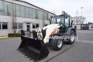 Mini chargeuse sur pneus Terex de marque supérieure avant et pelleteuse pour la construction, état utilisé avec composant de moteur central - Product Image 6