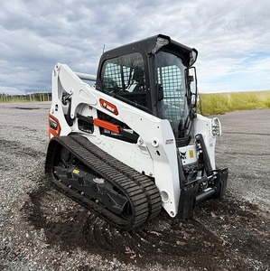 Low <b>Working</b> Hours T595 Mini Skid Steer Loader Front/Tractor Loader 4 Ton Rated Load Doosan Diesel Crawler <b>Belt</b> Pump Motor - Product Image 4