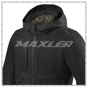 Veste de moto imperméable légère avec protection approuvée CE, veste courte en textile respirant pour homme, veste toutes saisons - Product Image 5