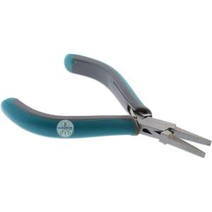 Modern Series Stainless Steel <b>Flat</b> <b>Nose</b> <b>Pliers</b> 4.75 Inches Long Lightweight for Jewelry Plating & DIY Bracelet Making - Product Image 5