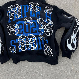 ชุดวอร์มทรงบ็อกซี่ผ้าฝ้าย 100% สกรีนลายเต็มด้านหน้าและด้านหลัง สำหรับฤดูหนาว รับผลิตตามสั่งขายส่ง - Product Image 6