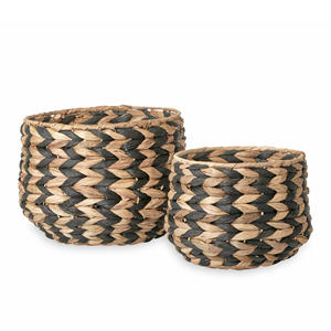 Gran oferta de accesorios de decoración para jardín, macetas de jacinto de agua tejidas a mano, maceta natural. - Product Image 5