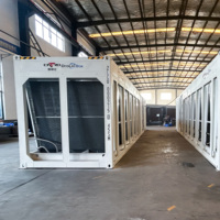 Conteneur de minage américain DrolinBox de 40 pieds avec refroidissement liquide, 192 unités S19, pour l'extraction de Bitcoin, PUE 1.06, clé en main