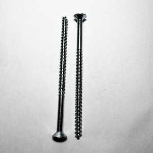 # Vis à bois à tête plate Phillips DIN 7505 M4.2, zinguée, filetage partiel, pour panneaux de particules, panneaux de bois - Product Image 6