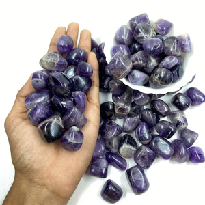 หินอเมทิสต์ธรรมชาติอัญมณีอบอเมทิสต์คริสตัลอัญมณีบำบัดความสมดุลของพลังงานเรกิฮวงจุ้ย - Product Image 5