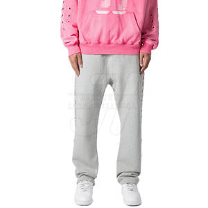 กางเกงพลอยเทียมสำหรับผู้ชายกางเกงผ้าคอตตอนผ้าโพลีเอสเตอร์ทรงสลิมฟิตสำหรับผู้ชายดีไซน์ตามสั่ง - Product Image 2