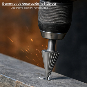 Fresa Conica HSS O/ 6-32 mm. Per Trapano / Fresatrice - Product Image 6