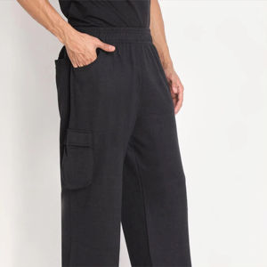 Pantalons de jogging pour hommes actifs, pantalons de survêtement respirants à séchage rapide, style coton pour hommes, pantalon de jogging avec poches zippées - Product Image 4