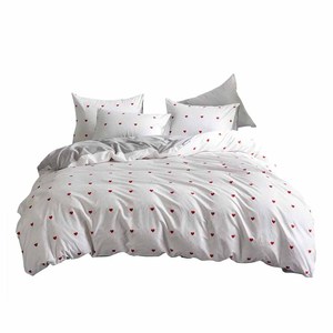 Parure de draps en microfibre qualité hôtelière King Size 100% coton, imprimée sur mesure, thérapie par la perlage pour adultes, unie - Product Image 1