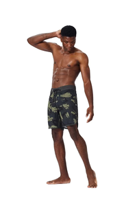 Nuevo verano cuatro lados estiramiento deportes Surf playa Boardshorts Bermuda Casual suelto secado rápido transpirable cintura elástica 100% algodón - Product Image 2