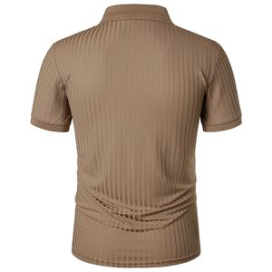Camiseta Deportiva para Hombre, Ajustada, Elástica, Informal, de Secado Rápido, Ligera, Ecológica, Talla Grande, para Golf y Entrenamiento - Product Image 2