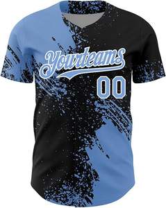 Camisetas de béisbol personalizadas para fanáticos de equipos deportivos y ligas Ajuste transpirable cómodo con nombres y números personalizados - Product Image 4