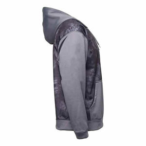 Lightweight Breathable Winter Cotton Blended Camouflage Hunting Hoodie with Moisture-wicking Technology - Product Image 3