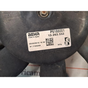 VENTILADOR DE REFRIGERACIÓN DEL MOTOR OPEL Corsa D 3P 2ª Serie 13263552 Z12XEP Gasolina 1229 (11>) - Product Image 5