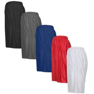 Paquete de 5 pantalones cortos de lona transpirables ligeros de cristal sólido de algodón 100% para hombre - Product Image 5