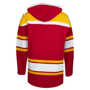 NOUVEAU 2025 Sweat à capuche de hockey sur glace en twill brodé imperméable et respirant de haute qualité, personnalisé, polaire d'hiver 100% polyester - Product Image 4
