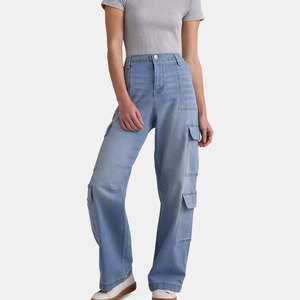 Pantalones vaqueros de mezclilla de corte personalizado de calidad superior para mujer Tela duradera y comodidad de larga duración 2026 - Product Image 5