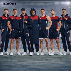 Per Aibort personalizzato sublimazione squadra tuta indossare alta qualità <span class=keywords><strong>divise</strong></span> <span class=keywords><strong>calcio</strong></span> all'ingrosso Xiamen fabbrica - Product Image 4