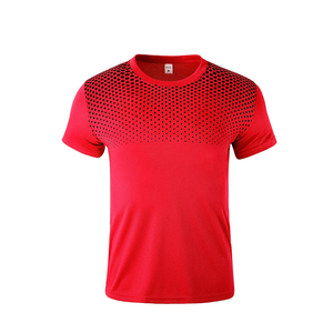 2024 hommes décontracté T-Shirt dégradé plusieurs couleurs à la mode 3D Design respirant toile coton tissu hommes décontracté T-Shirts - Product Image 6