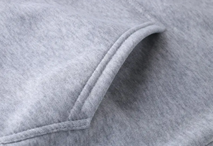 Sudadera con capucha extragrande de peso pesado para hombre con estampado personalizado, ropa para correr bordada, sudaderas de diseño liso - Product Image 4