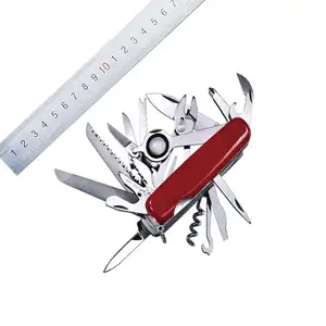 Online Wholesale Professional 20 Tools Multi Function Swiss Pocket Folding Hunting Knife MPD118