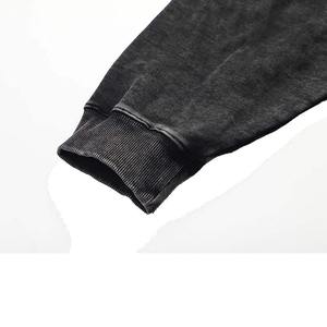 Vente flash Nouveauté Sweat-shirts à capuche pour hommes 100% coton Col montant Écologique Respirant Service OEM Style unique - Product Image 3