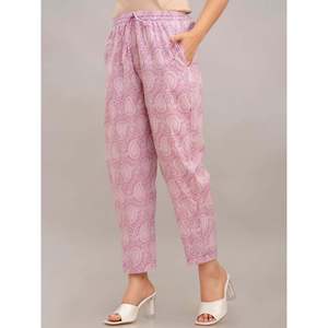 Ensemble deux pièces décontracté tendance pour femmes en crêpe violet (XS) - Product Image 4