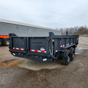 cheap used and New Heavy Duty 7x14 <b>Farm</b> Dump <b>Trailer</b> with Hydraulic Tilt Gear & Motor High Productivity High Quality - Product Image 6