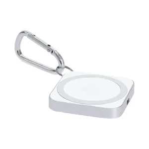 Dorex – Chargeurs magnétiques sans fil personnalisés en acier inoxydable avec impression numérique, gadgets, porte-clés et mousquetons personnalisables pour - Product Image 2