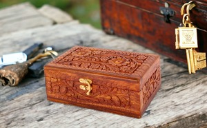 Boîte à bagues en papier recyclable Boîte à bijoux en bois de haute qualité avec inserts souples pour un stockage sûr AU prix de gros - Product Image 5