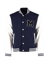 Letterman veste OEM patchs de broderie personnalisés hommes Letterman Baseball manches en cuir veste d'université veste d'université Chenille