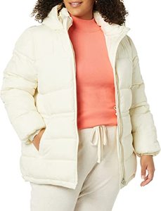 Chaqueta acolchada de peso pesado de diseño personalizado Golden Weather 2025 para mujer abrigo de invierno de burbujas con chaqueta Parka de cintura con cordón - Product Image 2