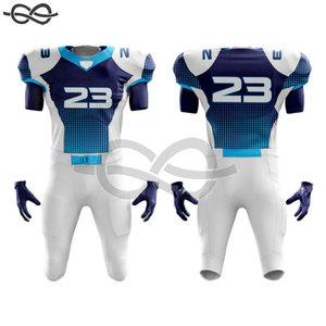 Color personalizado uniforme de fútbol americano de buena calidad uniforme de fútbol americano de Calidad única al por mayor de fútbol personalizado - Product Image 4
