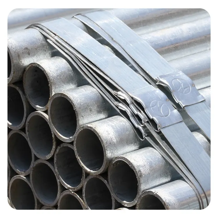Premium tubi in acciaio zincato a caldo tubo in acciaio zincato a caldo garantisce durata e resistenza