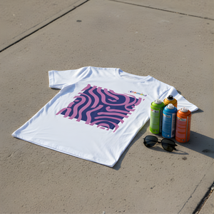 Cromika sóng Mô hình bộ sưu tập T-Shirt cho nam giới lấy cảm hứng từ bức tranh thương hiệu có sẵn trong kích thước cực lớn (XL) - Product Image 3