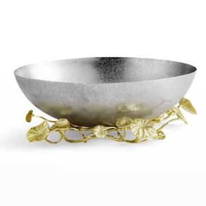 Tazón para servir frutas secas de diseñador de madera Natural de lujo, frutero profundo con acabado Natural para centros de mesa, frutero rústico - Product Image 6